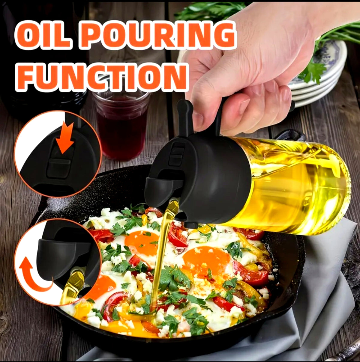Oil Dispenser and Oil Sprayer