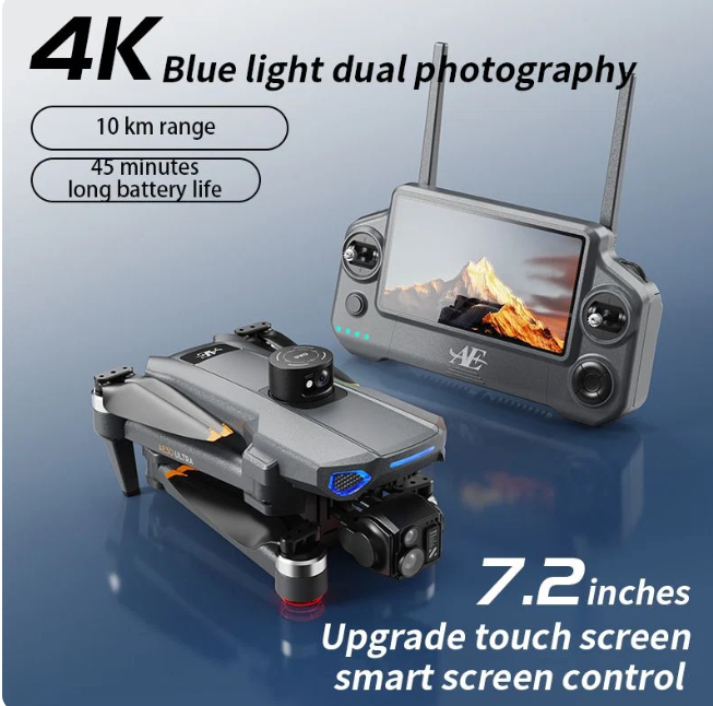RC Drone+Obstacle Avoidance+ HD Camera+ Large Screen Remote